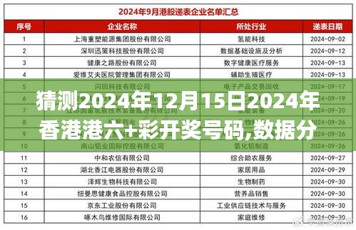 猜测2024年12月15日2024年香港港六+彩开奖号码,数据分析说明_iPhone1.654