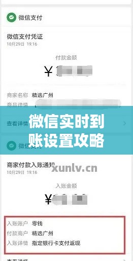微信实时到账设置攻略：轻松开启便捷支付体验
