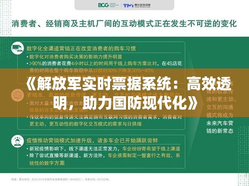 《解放军实时票据系统：高效透明，助力国防现代化》