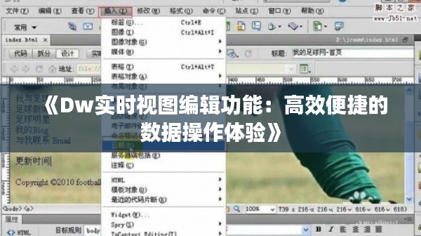 《Dw实时视图编辑功能：高效便捷的数据操作体验》