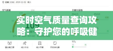 实时空气质量查询攻略：守护您的呼吸健康