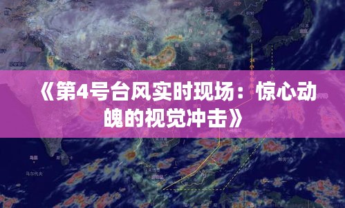 《第4号台风实时现场：惊心动魄的视觉冲击》