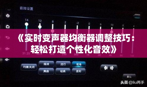 《实时变声器均衡器调整技巧：轻松打造个性化音效》