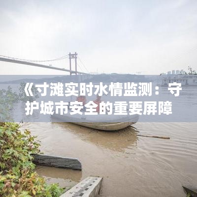 《寸滩实时水情监测：守护城市安全的重要屏障》