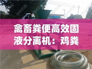 禽畜粪便高效固液分离机：鸡粪固液分离机视频 