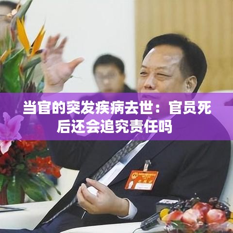 当官的突发疾病去世：官员死后还会追究责任吗 