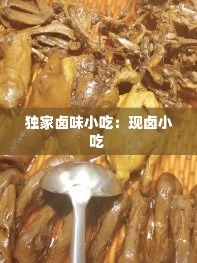 独家卤味小吃：现卤小吃 