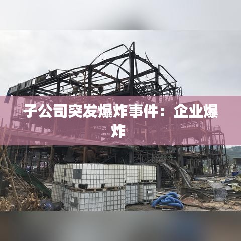 子公司突发爆炸事件：企业爆炸 