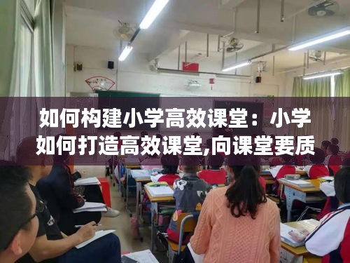 如何构建小学高效课堂：小学如何打造高效课堂,向课堂要质量 