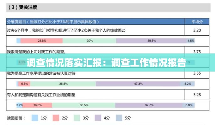 调查情况落实汇报：调查工作情况报告 