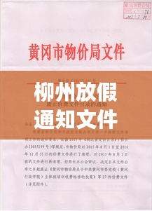 柳州放假通知文件全面解读