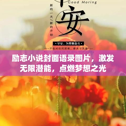 励志小说封面语录图片，激发无限潜能，点燃梦想之光