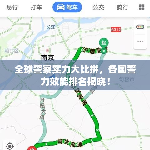 全球警察实力大比拼，各国警力效能排名揭晓！