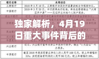 独家解析，4月19日重大事件背后的深层影响与启示