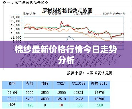 棉纱最新价格行情今日走势分析