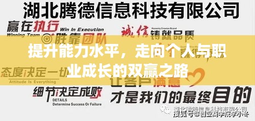 提升能力水平，走向个人与职业成长的双赢之路