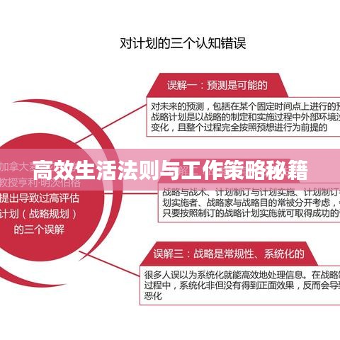 高效生活法则与工作策略秘籍